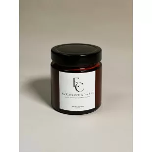 Свеча из соевого воска / аромат Sandalwood & Vanilla