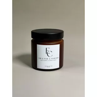 Свеча из соевого воска / аромат Lime & Basil & Mandarin